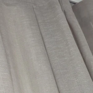 Luxury Home Linen Texture Tulle Curtains Light-Transmitting Window Valances for Bedroom
