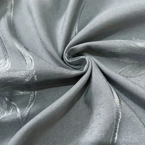 Factory Supply  Sound Insulation Polyester Jacquard Curtain Fabric With 80% Blackout 2.8M/3.2M Width - Image 2