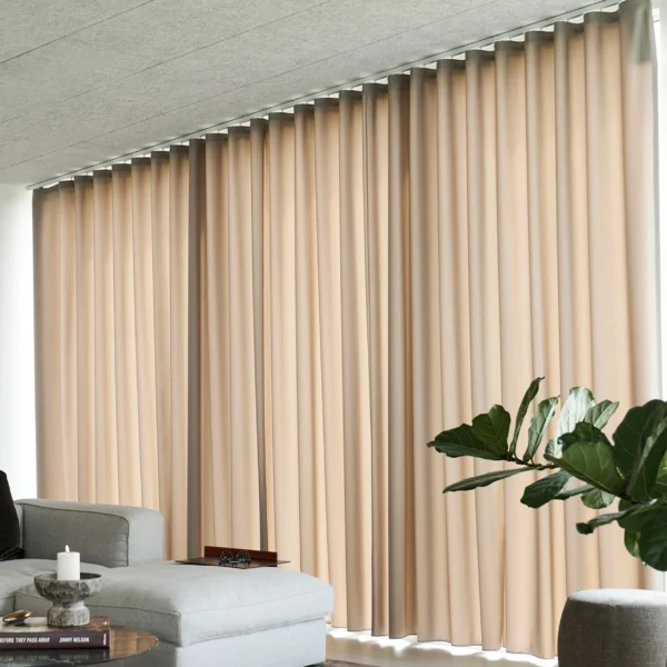 Home Luxury Curtains Soft Fabric Semi-Translucent Valances - Image 3