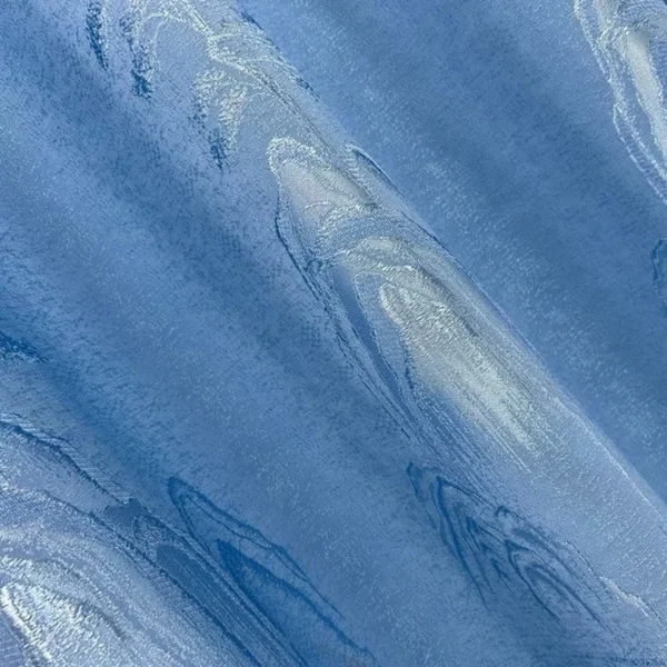 Factory Supply Landscape Pattern Polyester Jacquard Curtain Fabric With 80% Blackout - Image 4