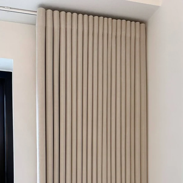 Home Luxury Curtains Soft Fabric Semi-Translucent Valances - Image 2