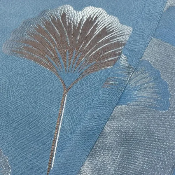 Factory Supply Triple Weaving Artwork Polyester Jacquard Blackout Curtain Fabric - Image 4