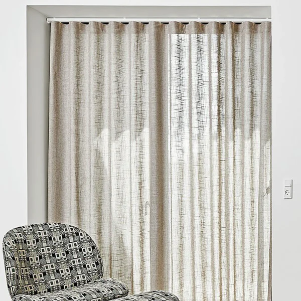 Natural Linen Tulle Curtains Eco-Friendly Valances for Home Decor - Image 3