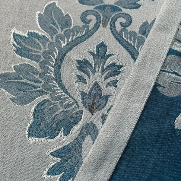 Factory Supply European Style Polyester Jacquard Curtain Fabric With 80% Blackout 2.8M Width Sound Insulation - Image 5