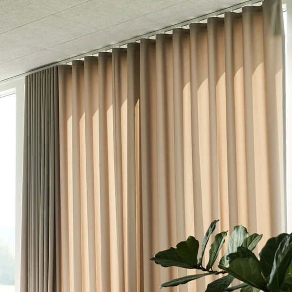 Home Luxury Curtains Soft Fabric Semi-Translucent Valances - Image 4