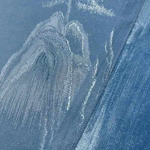 Factory Supply Landscape Pattern Polyester Jacquard Curtain Fabric With 80% Blackout - Image 3