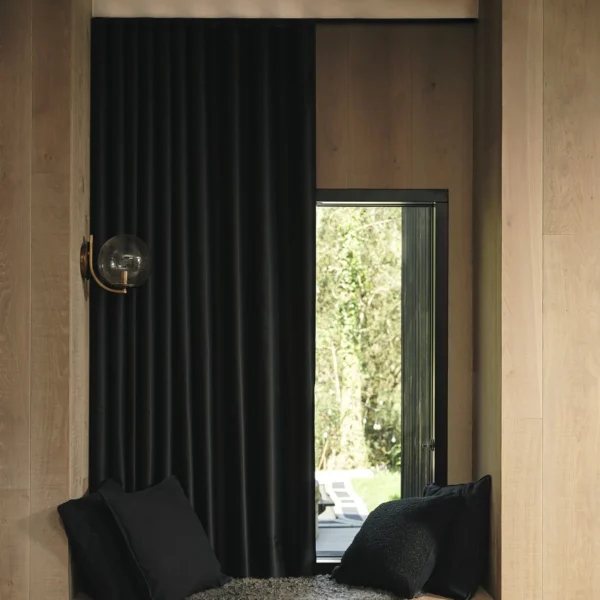 Customizable Luxury Home Curtains Dark Green Blackout Levels Premium Window Coverings - Image 2