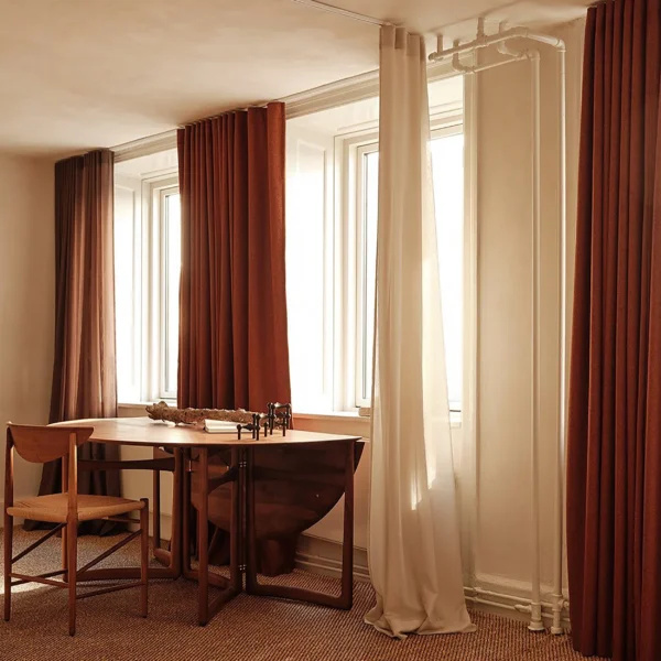 Luxurious Wool Thick Curtains Customizable Shade Levels Multiple Color Options Product Category Curtains & Valances - Image 2