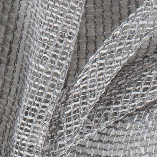 Designer Grid Woven Texture Light-Transmitting Curtains & Valances - Image 3