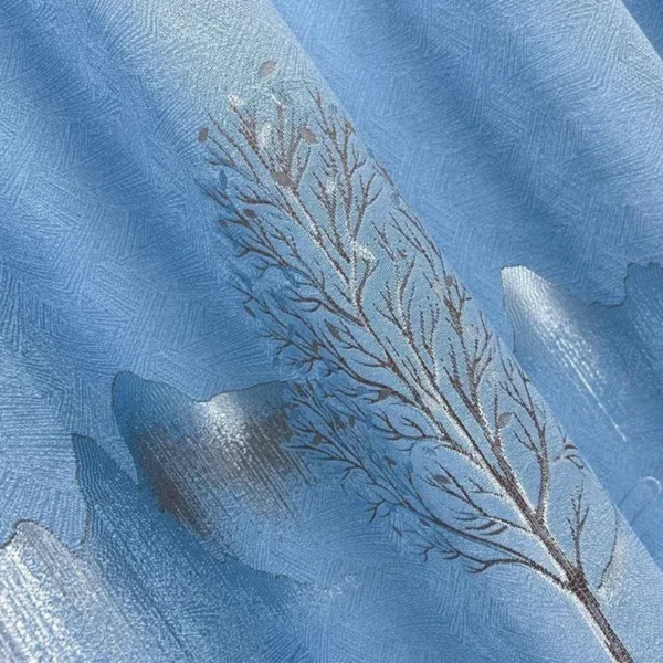 Factory Supply Landscape Style Sound Insulation Polyester Jacquard Curtain Fabric With 80% Blackout 2.8M/3.2M Width - Image 4