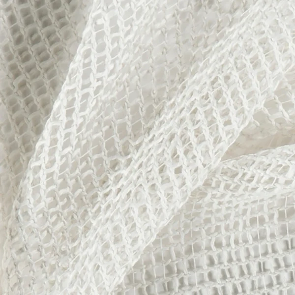 Designer Grid Woven Texture Light-Transmitting Curtains & Valances - Image 4