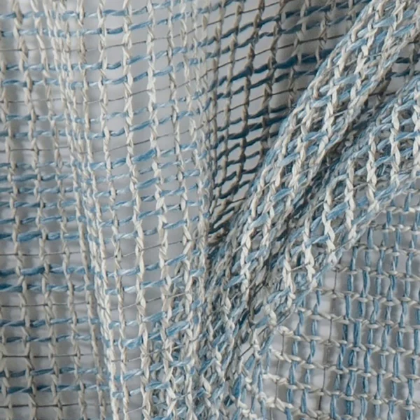 Designer Grid Woven Texture Light-Transmitting Curtains & Valances - Image 5