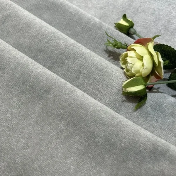 Factory Supply High Grade One Side Linen One Side Velvet 100% Blackout Curtain Fabric - Image 6