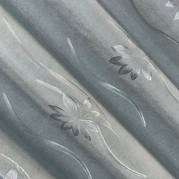 Factory Supply  Sound Insulation Polyester Jacquard Curtain Fabric With 80% Blackout 2.8M/3.2M Width - Image 4