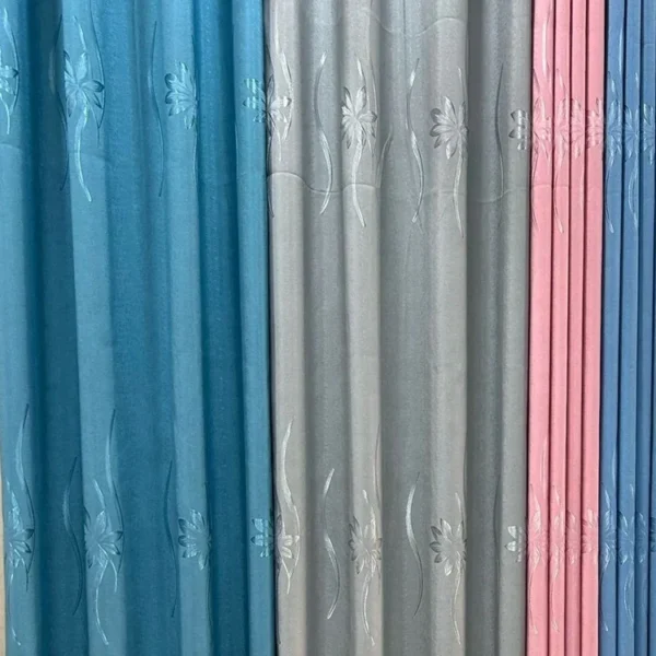 Factory Supply  Sound Insulation Polyester Jacquard Curtain Fabric With 80% Blackout 2.8M/3.2M Width - Image 6